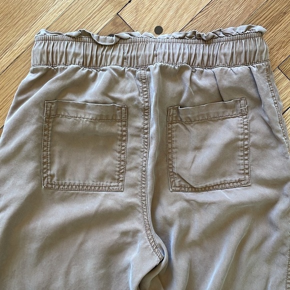 Loft Women XS Emory Taper Pant Brown Elastic Drawstring Waist Casual 581393 - Picture 6 of 6